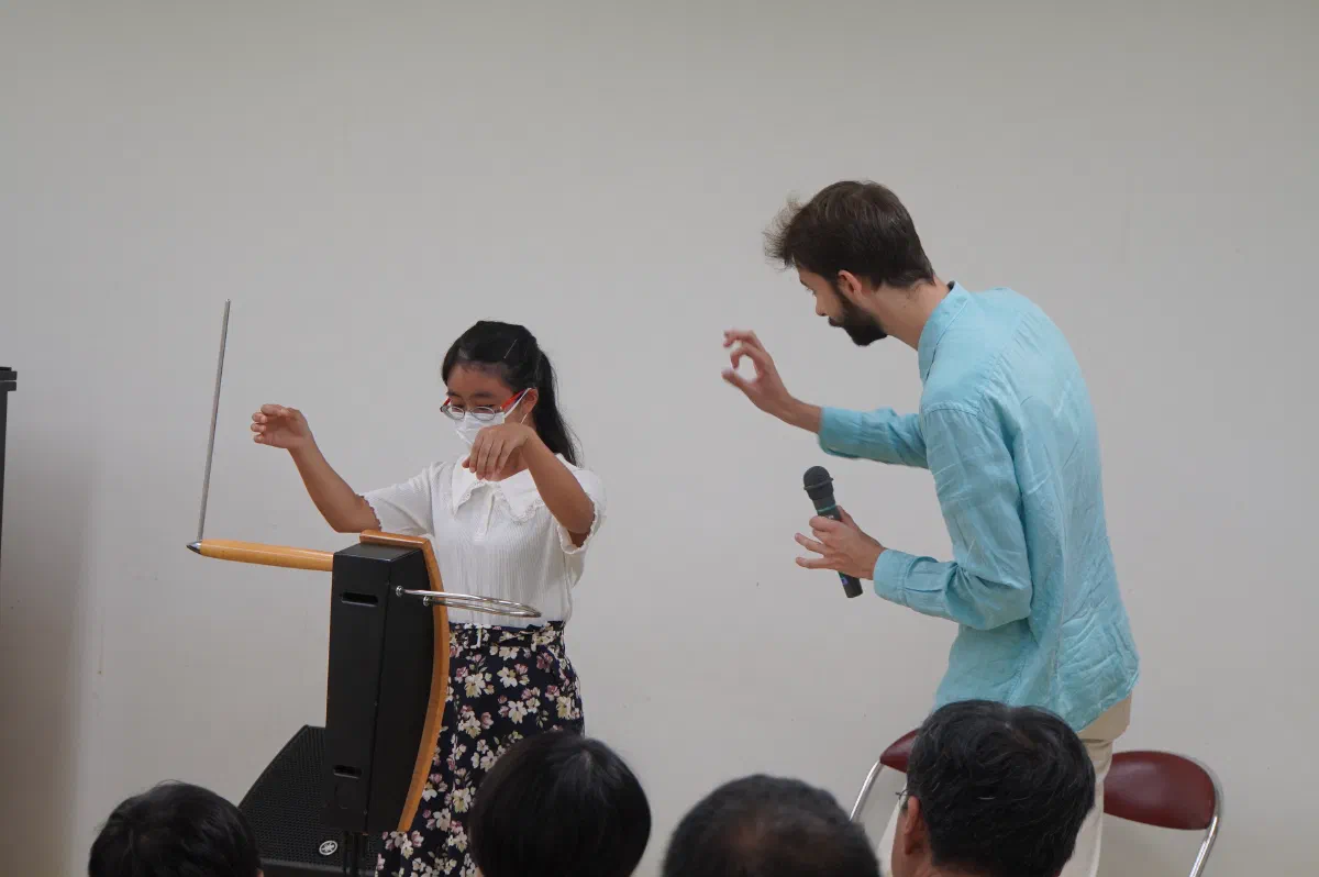 Theremin workshop in Nagasaki, Sept. 2024